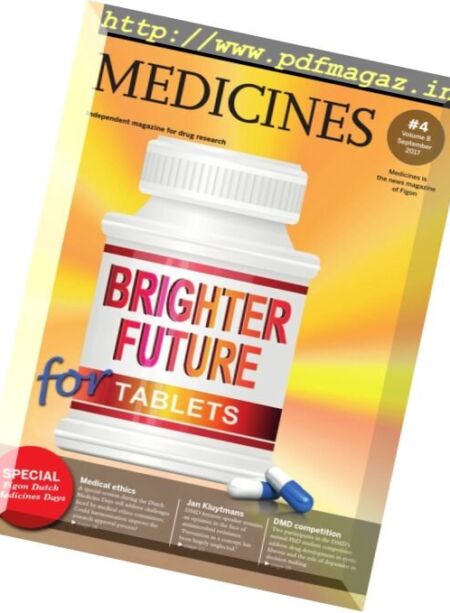 Medicines – September 2017 Cover