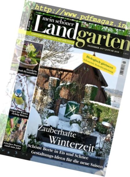 Mein schoner Landgarten – November-Dezember 2017 Cover