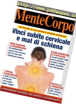 MenteCorpo – Gennaio 2018