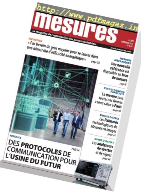Mesures – Novembre 2017 Cover