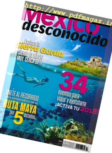 Mexico Desconocido – diciembre 2017 Cover