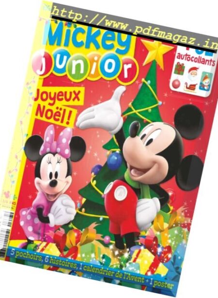 Mickey Junior – decembre 2017 Cover