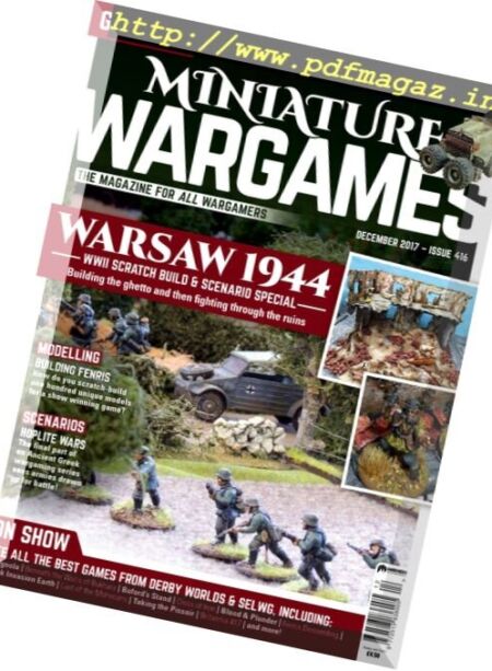 Miniature Wargames – December 2017 Cover