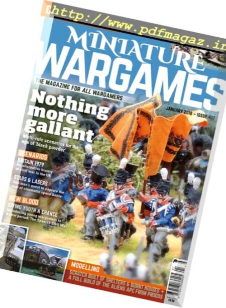 Miniature Wargames – January 2018 Cover