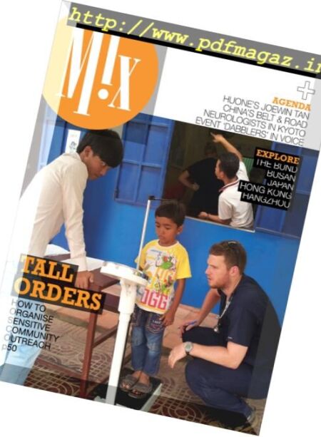 Mix – Asia’s Creative Meetings – November 27, 2017 Cover