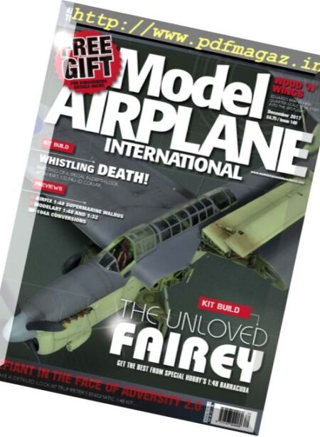 Model Airplane International – Issue 149, December 2017 Cover