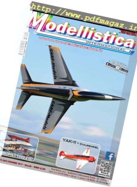 Modellistica International – Dicembre 2017 Cover