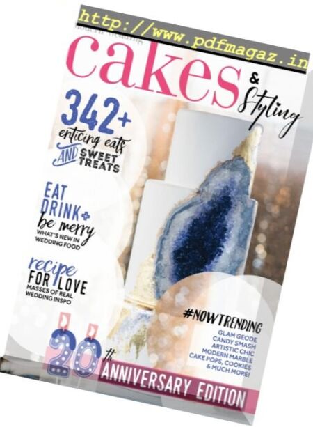 Modern Wedding Cakes – December 2017 Cover