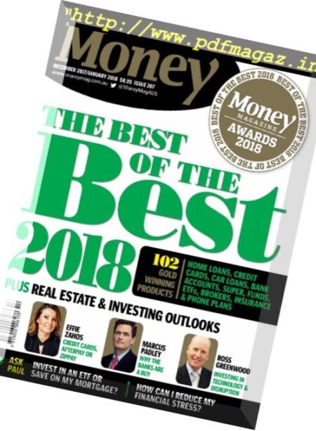 Money Australia – December 2017 Cover