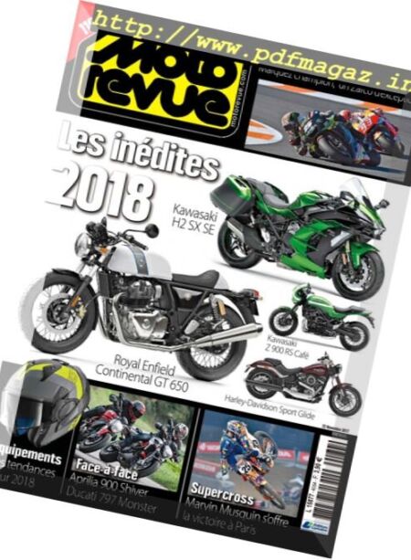 Moto Revue – 22 novembre 2017 Cover