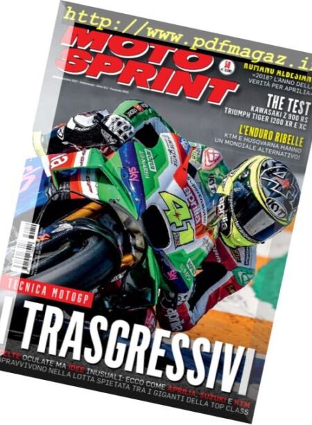 Moto Sprint – 12 Dicembre 2017 Cover
