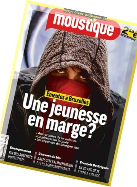 Moustique Magazine – 29 Novembre 2017 Cover