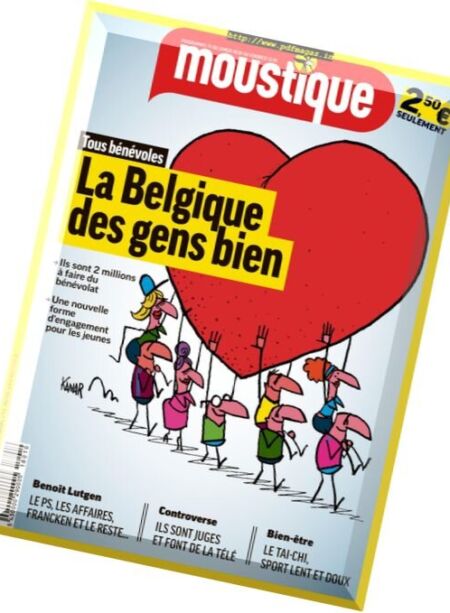 Moustique Magazine – 3 Janvier 2018 Cover