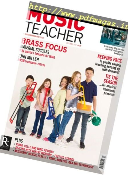 Music Teacher – December 2017 Cover