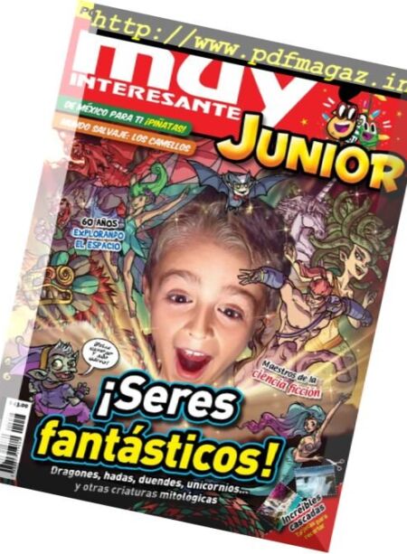 Muy Interesante Junior Mexico – diciembre 2017 Cover