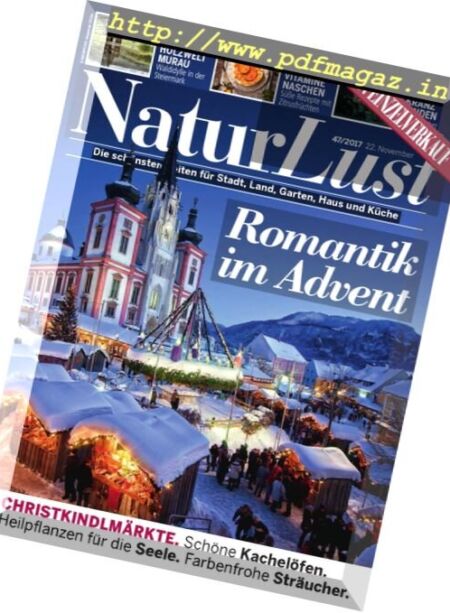 NaturLust – 22 November 2017 Cover