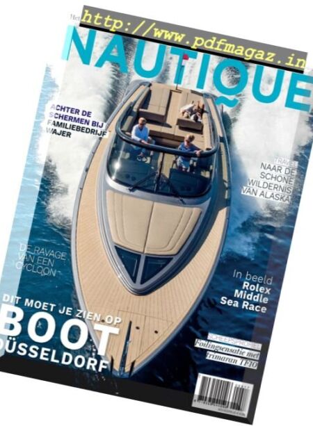 Nautique Magazine – december 2017 Cover