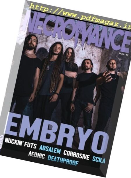 Necromance – diciembre 2017 Cover
