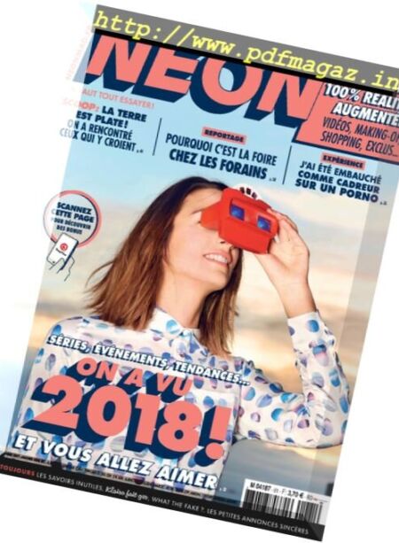 Neon – 5 decembre 2017 Cover