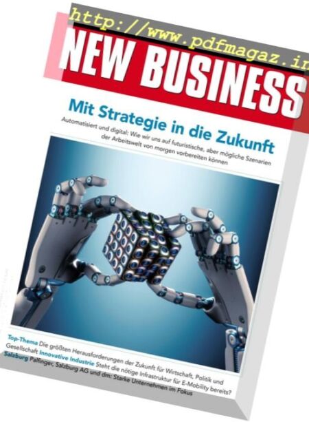 New Business – Dezember 2017 Cover