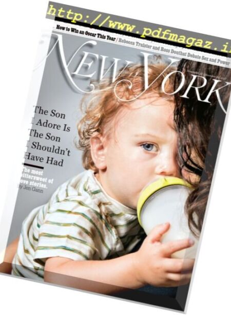 New York Magazine – 27 November 2017 Cover