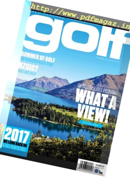 New Zealand Golf – December 2017 Cover