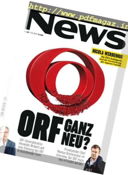 News – 7 Dezember 2017 Cover