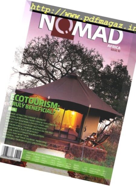 Nomad Africa – December 2017 Cover
