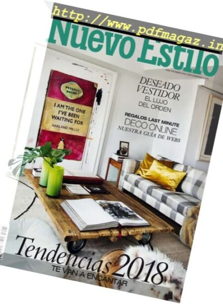 Nuevo Estilo – enero 2018 Cover