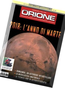 Nuovo Orione – Gennaio 2018