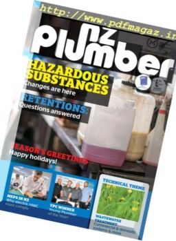 NZ Plumber – December 2017 – January 2018