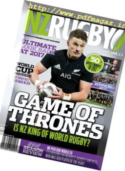NZ Rugby World – December 2017