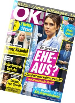 OK! Germany – 29 November 2017