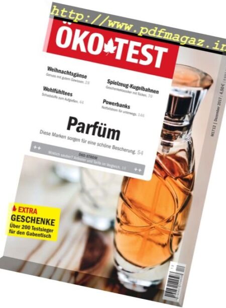 Okotest – Dezember 2017 Cover