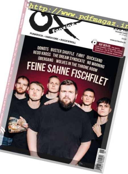Ox Fanzine – Dezember-Januar 2017 Cover