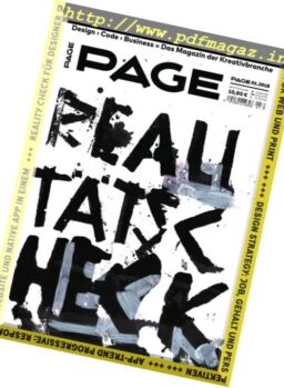 Page – Nr.1 2018