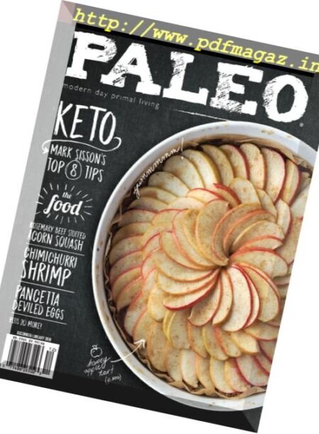 Paleo Magazine – December-January 2017 Cover