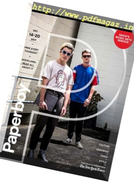 Paperboy – 14 December 2017 Cover