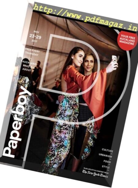 Paperboy – 23 November 2017 Cover