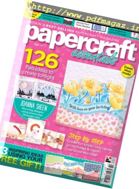 Papercraft Essentials – Issue 154, 2017 Cover