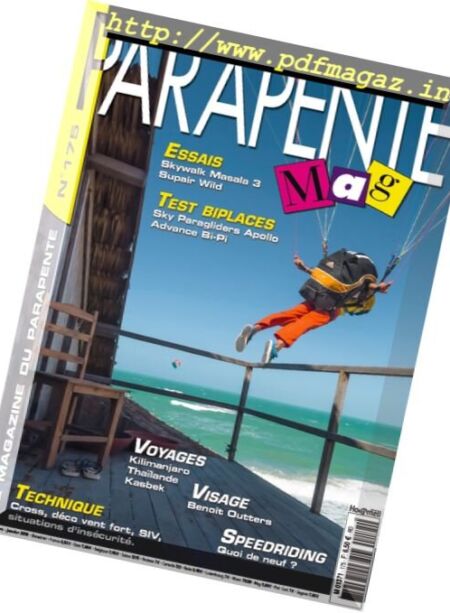 Parapente Mag – 5 decembre 2017 Cover