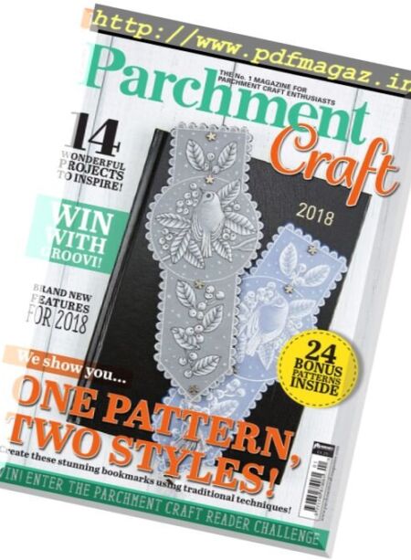 Parchment Craft – January 2018 Cover