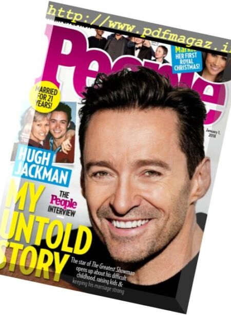 People USA – 1 January 2018 Cover
