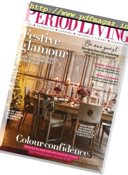 Period Living – January 2018 Cover