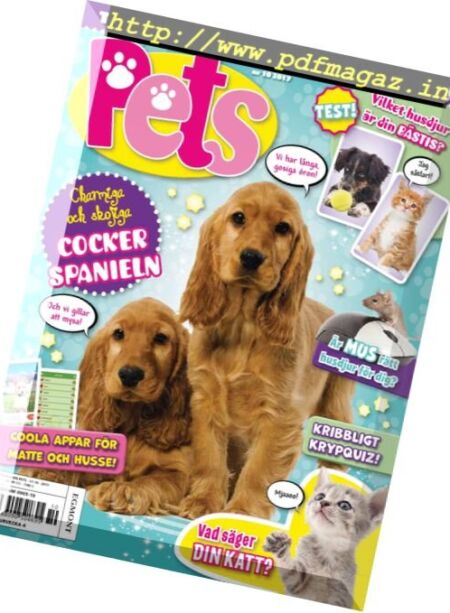 Pets Sverige – december 2017 Cover