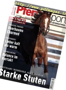 Pferdesport International – 10 Dezember 2017