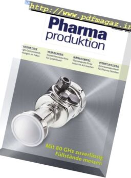 Pharma Produktion – November 2017