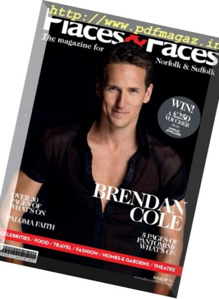 Places&Faces – December 2017 Cover