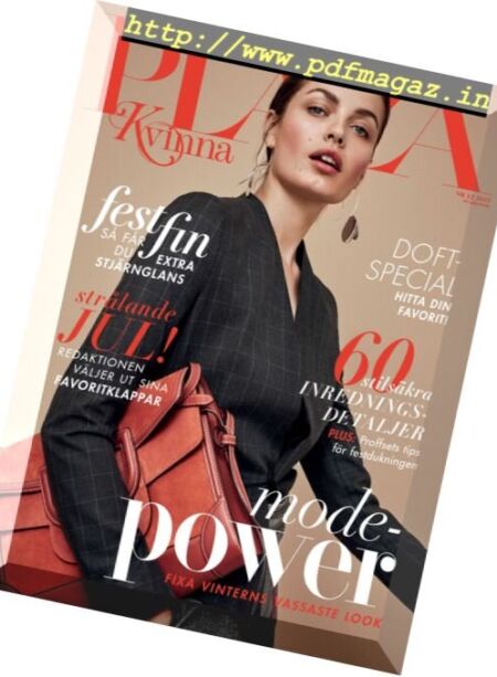 Plaza Kvinna – december 2017 Cover
