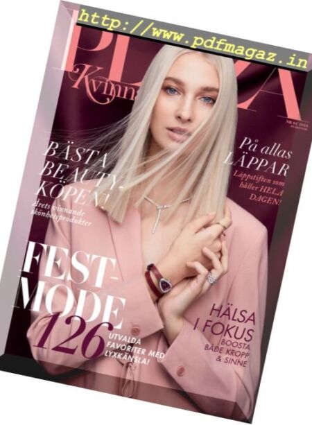 Plaza Kvinna – januari 2018 Cover